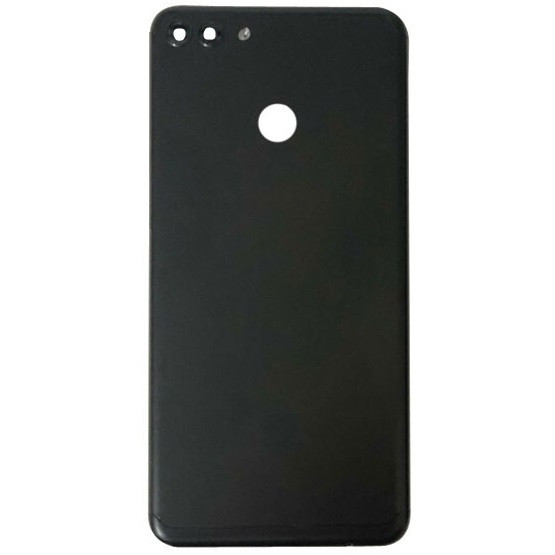 Задня кришка Huawei Y9 2018 чорна, оригінал PRC + скло камери
