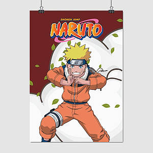 Плакат "Наруто, Naruto", 60×43см