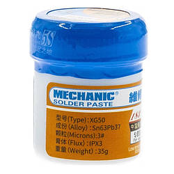 Паяльна паста Mechanic XG50 183°C, 35g