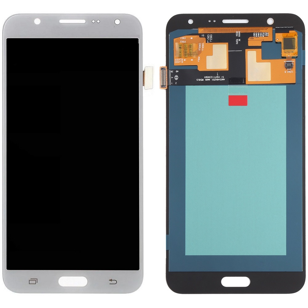 Дисплей Samsung J700 Galaxy J7 білий, OLED, фото 1