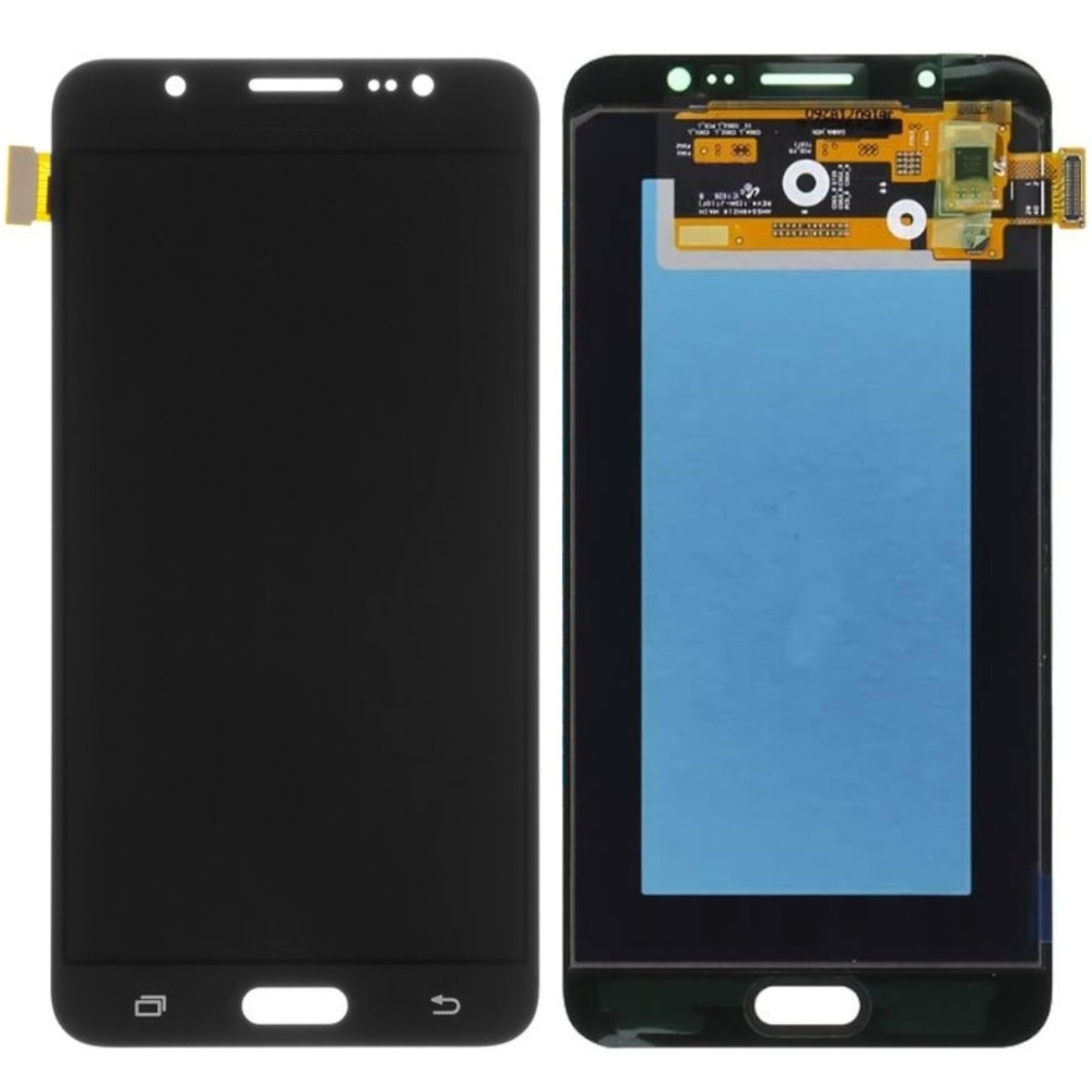 Дисплей Samsung J710 Galaxy J7 2016 чорний, OLED, фото 1