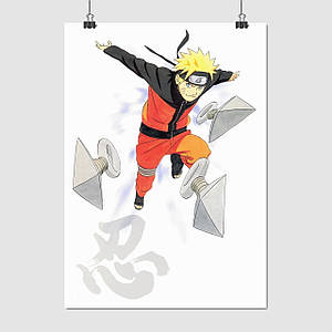 Плакат "Наруто, Naruto", 60×43см
