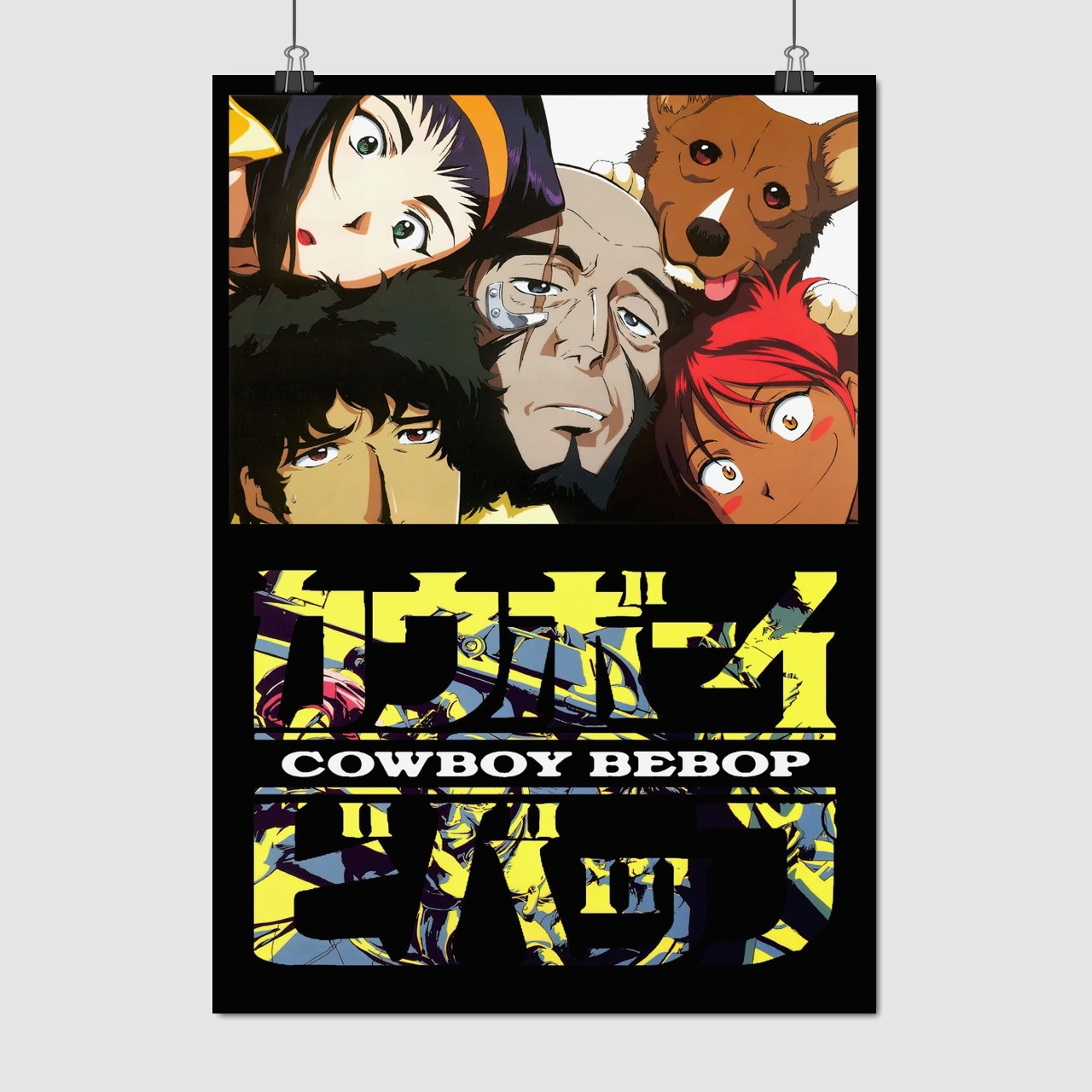 Плакат "Ковбой Бібоп, Cowboy Bebop", 60×43см