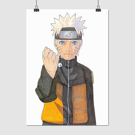 Плакат "Наруто, Naruto", 60×43см, фото 1