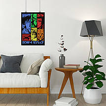 Плакат "Ковбой Бібоп, Cowboy Bebop", 60×43см, фото 5