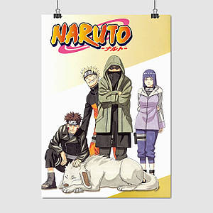 Плакат "Наруто, Naruto", 60×40см