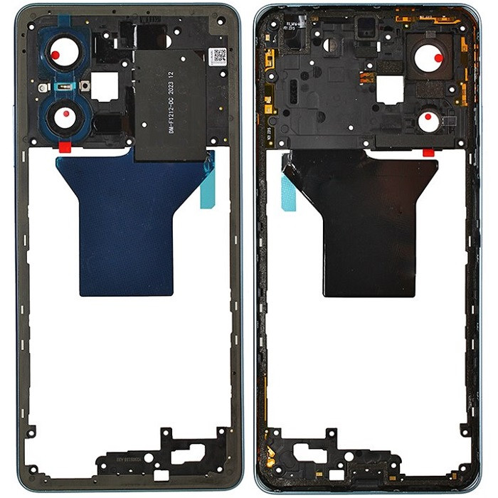 Рамка корпусу Xiaomi Poco X5 Pro синя, Horizon Blue