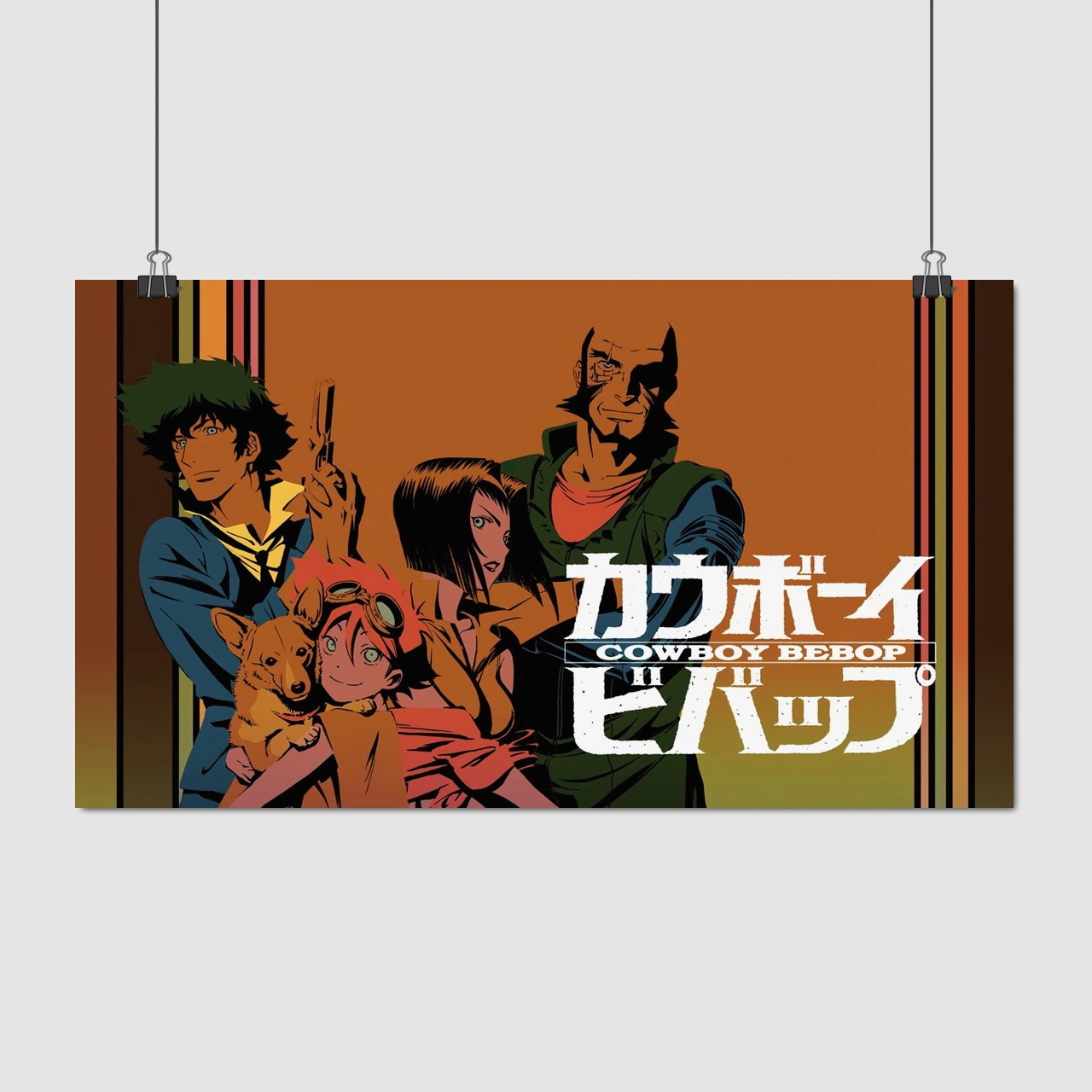 Плакат "Ковбой Бібоп, Cowboy Bebop", 34×60см
