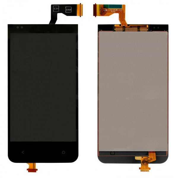 Дисплей HTC Desire 300 /301e чорний, фото 1