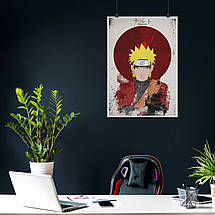 Плакат "Наруто, Naruto", 60×42см, фото 4