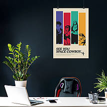 Плакат "Ковбой Бібоп, Cowboy Bebop", 60×42см, фото 4