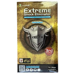 Захисна плівка iPhone 13 /13 Pro /14 прозора, протиударна, 5H, Extreme Shock Eliminator, 3th Generation, X-One
