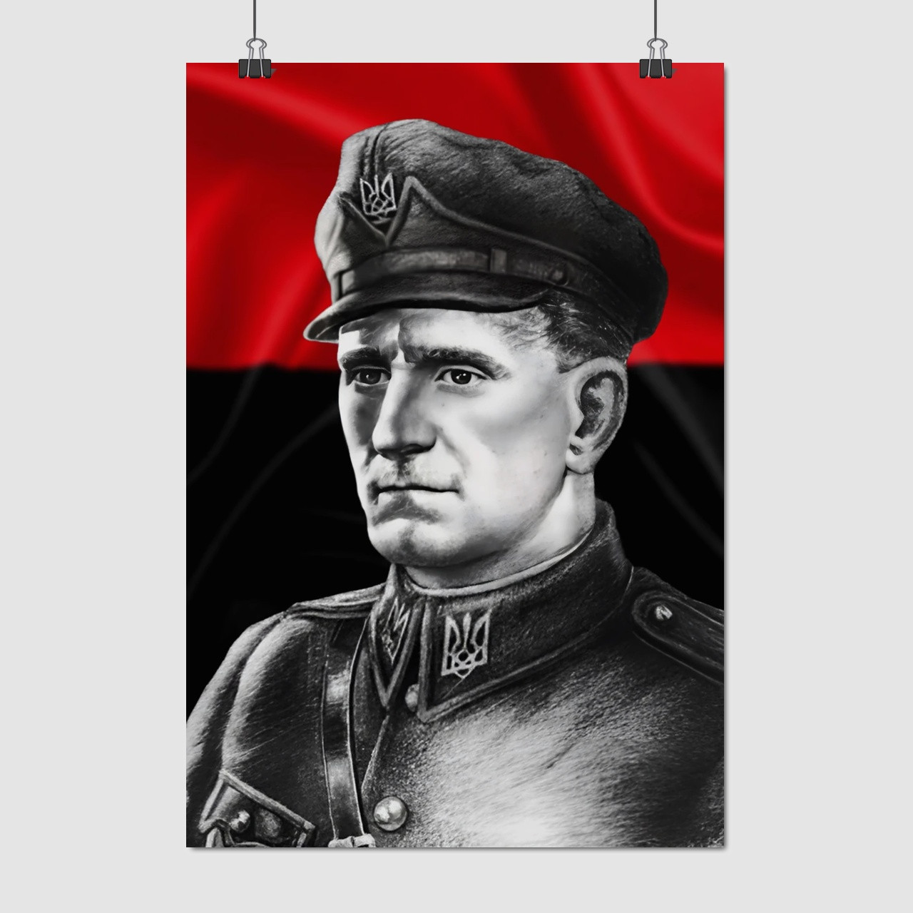 Плакат "Шухевич Роман Осипович", 60×41см
