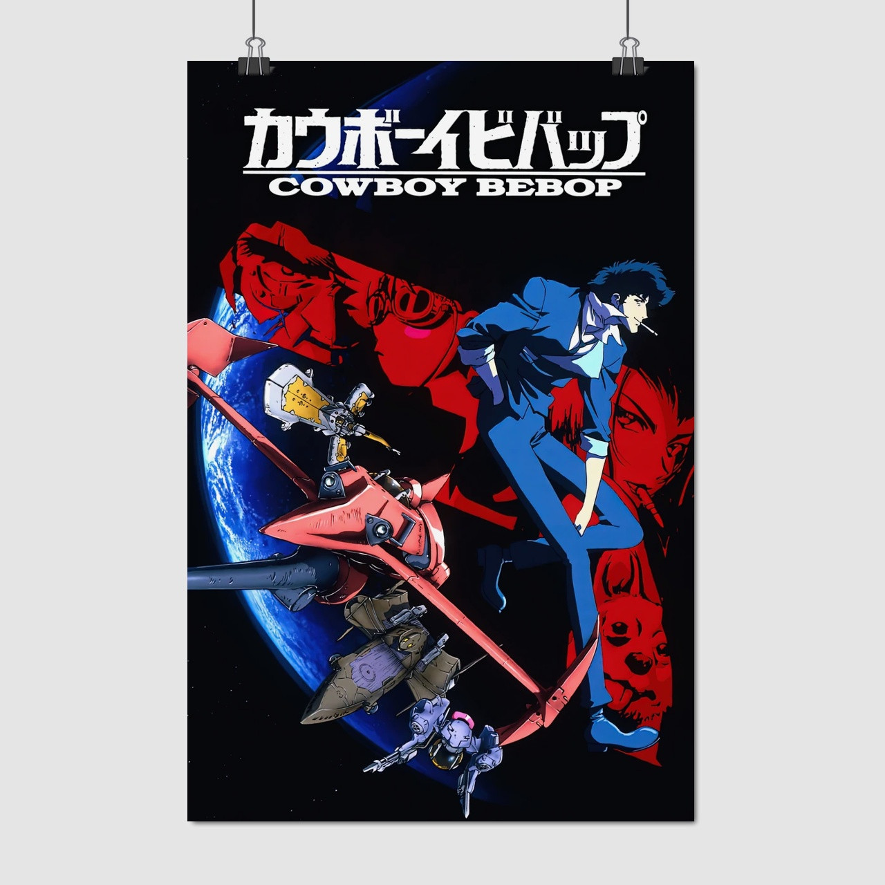Плакат "Ковбой Бібоп, Cowboy Bebop", 60×40см
