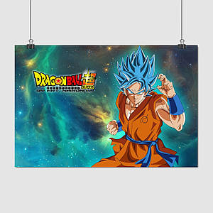 Плакат "Перлина дракона, Dragon Ball", 40×60см