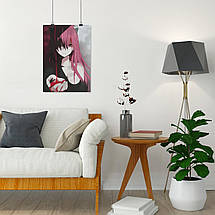 Плакат "Ельфійська пісня, Elfen Lied, Lucy/Nyu", 60×43см, фото 5