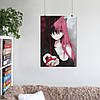 Плакат "Ельфійська пісня, Elfen Lied, Lucy/Nyu", 60×43см, фото 7