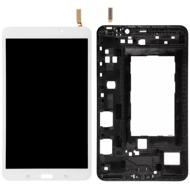 Дисплей Samsung T330 Galaxy Tab 4 8.0, версія Wi-Fi білий, з рамкою, фото 1