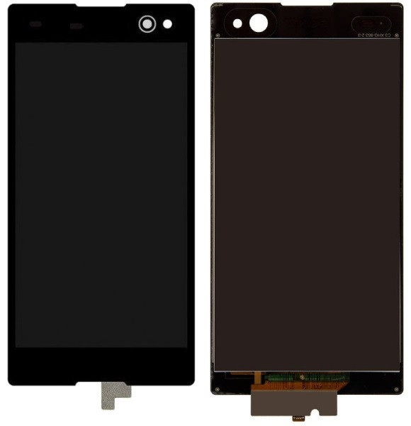 Дисплей Sony D2502 Xperia C3 Dual /D2533 чорний, фото 1