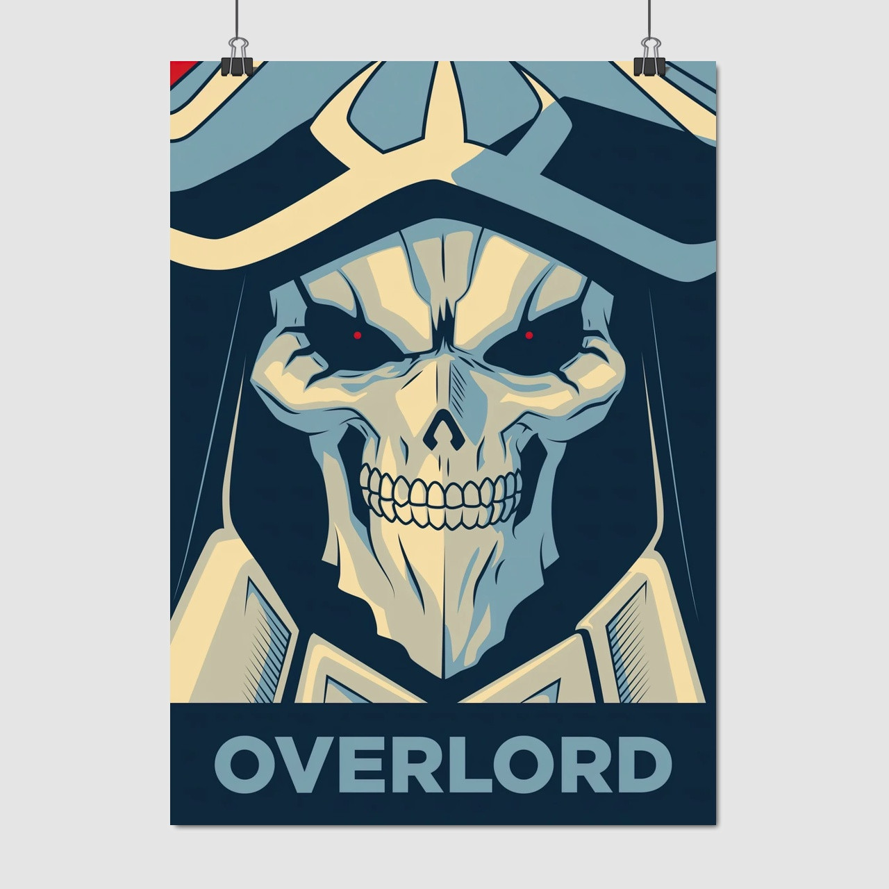 Плакат "Оверлорд, аніме, Overlord", 60×43см