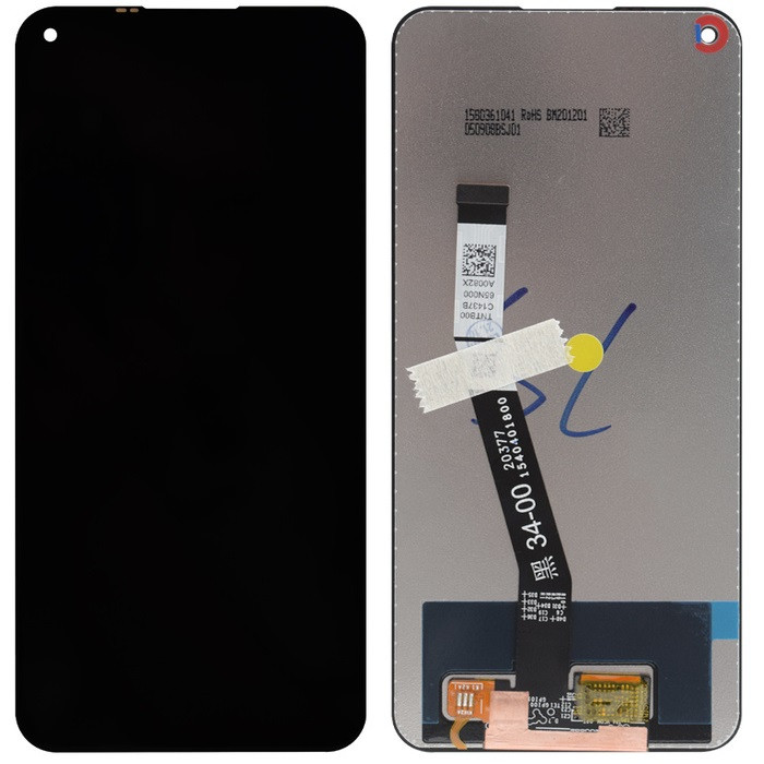 Дисплей Xiaomi Redmi Note 9 /Redmi 10X 4G чорний, оригінал PRC, фото 1