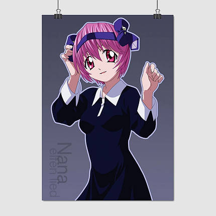 Плакат "Ельфійська пісня, Нана, Elfen Lied, Nana", 60×43см, фото 1