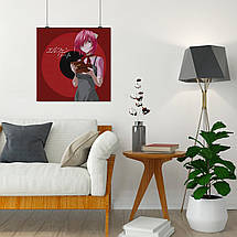 Плакат "Ельфійська пісня, Elfen Lied, Lucy/Nyu", 60×60см, фото 5