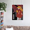 Плакат "Євангеліон, Аска Ленглі Сор'ю, Neon Genesis Evangelion, EVA Unit 01", 60×43см, фото 7