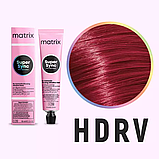 HD-RV (яскравий червоний фіолет) Тонувальна фарба для волосся Matrix Super Sync Pre-Bonded,90ml, фото 4