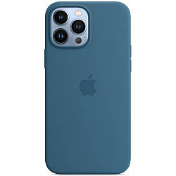 Силіконовий чохол iPhone 13 Pro Apple Silicone Case with MagSafe - Blue Jay