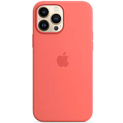 Силіконовий чохол iPhone 13 Pro Apple Silicone Case with MagSafe (анімація) - Pink Pomelo