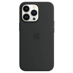 Силіконовий чохол iPhone 13 Pro Max Apple Silicone Case with MagSafe (анімація) - Midnight
