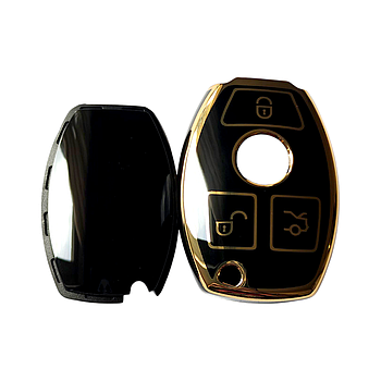Чохол для ключа Mercedes-Benz, чорний