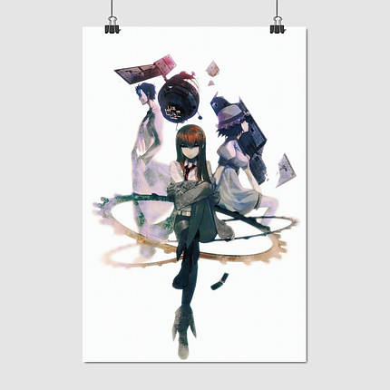Плакат "Брама Штейна, Steins;Gate", 60×40см, фото 1