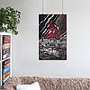 Плакат "Євангеліон, піксель-арт, Neon Genesis Evangelion", 60×36см, фото 7