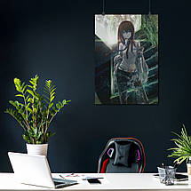 Плакат "Брама Штейна, Steins;Gate", 60×43см, фото 4