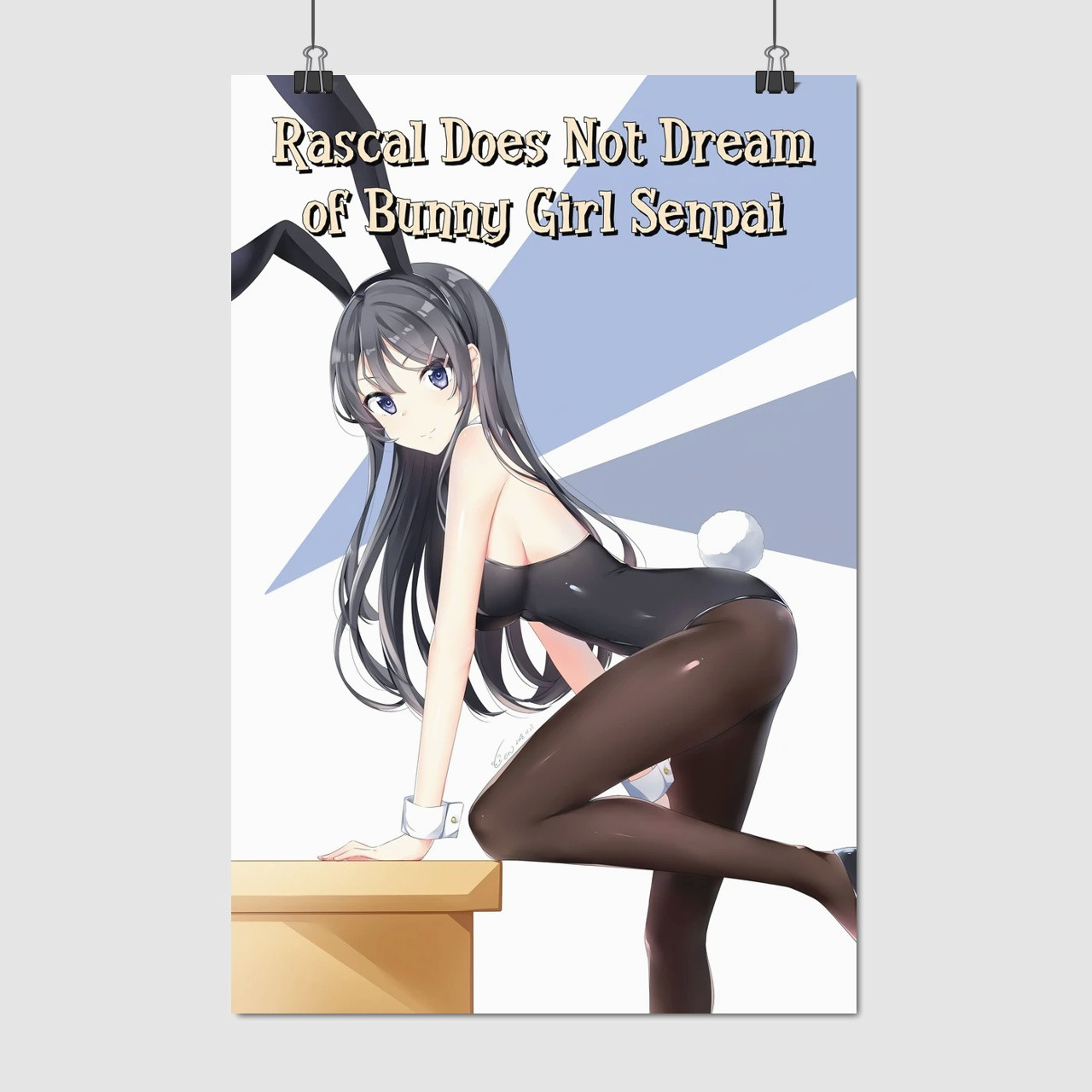 Плакат "Май Сакурадзіма, Rascal Does Not Dream…", 60×40см