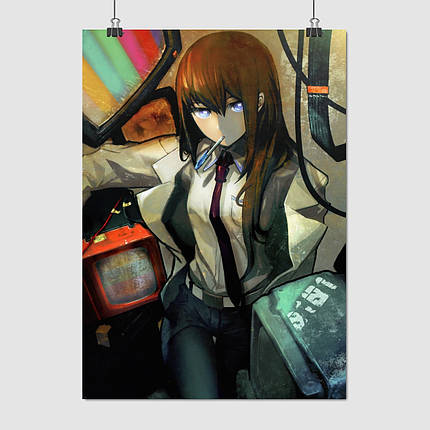 Плакат "Брама Штейна, Steins;Gate", 60×43см, фото 1