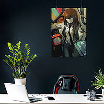 Плакат "Брама Штейна, Steins;Gate", 60×43см, фото 3