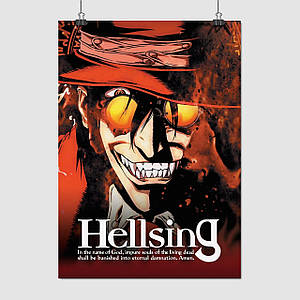 Плакат "Геллсінґ, Hellsing", 60×43см