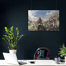 Плакат "Лінейдж, захистники замку, Lineage", 40×60см, фото 3