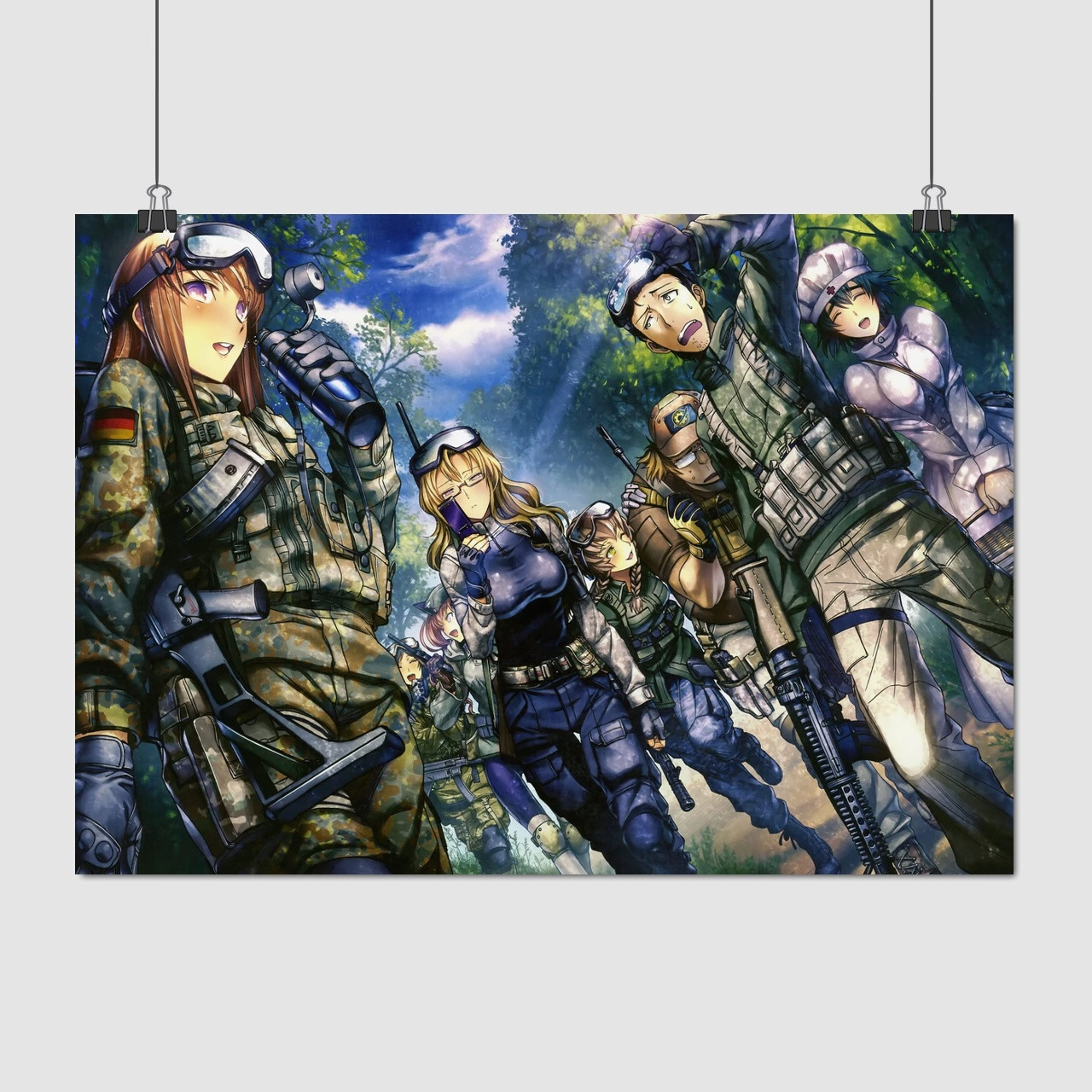 Плакат "Брама Штейна, Steins;Gate", 42×60см