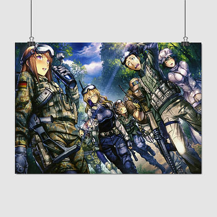Плакат "Брама Штейна, Steins;Gate", 42×60см, фото 1