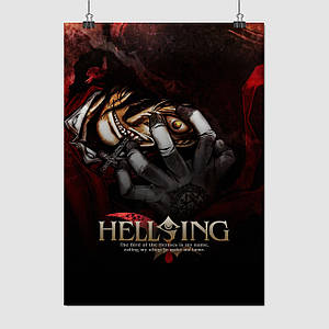 Плакат "Геллсінґ, Hellsing", 60×43см