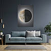 Плакат "Місяць та зірки, Moon", 60×43см, фото 7