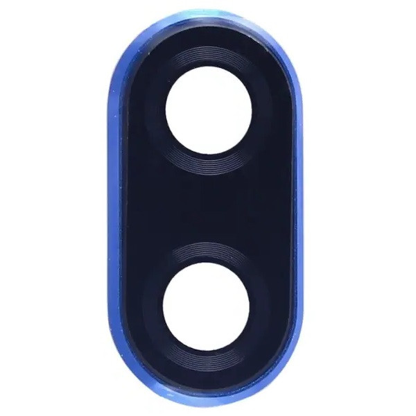 Скло камери Huawei P Smart Plus /Nova 3i з рамкою синього кольору, Iris Purple, фото 1