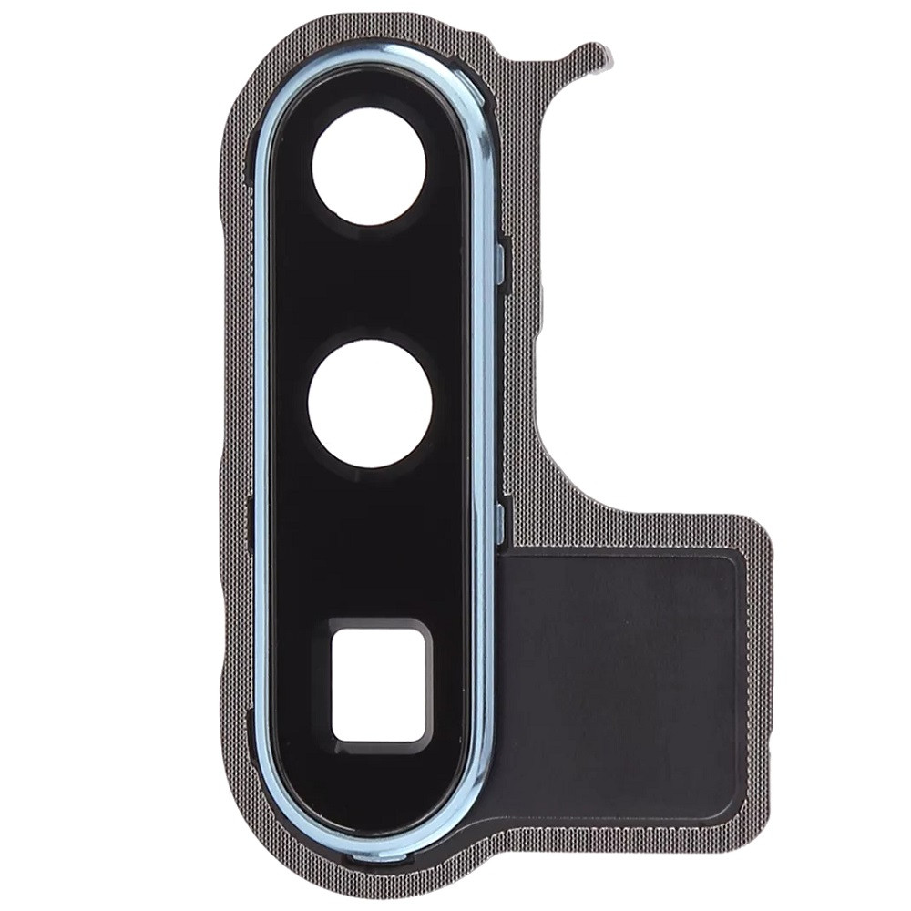 Скло камери Huawei P30 Pro з рамкою синього кольору, Aurora Blue, фото 1