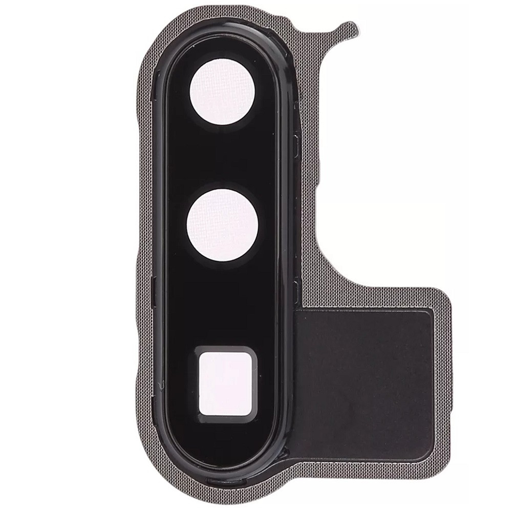 Скло камери Huawei P30 Pro з рамкою чорного кольору, фото 1