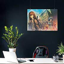 Плакат "Брама Штейна, Steins;Gate", 43×60см, фото 4