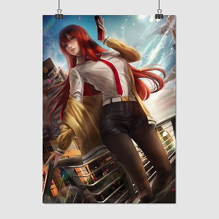 Плакат "Брама Штейна, Steins;Gate", 60×42см, фото 1